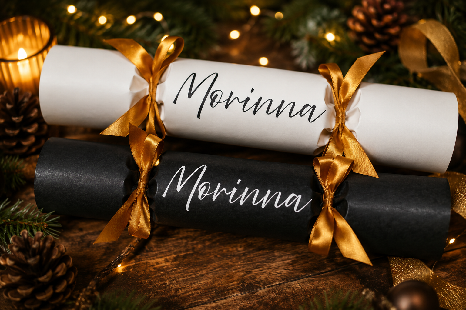 Single Personalised Christmas Cracker